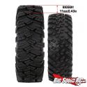 Injora Mud-Terrain 1-inch Tires - 4