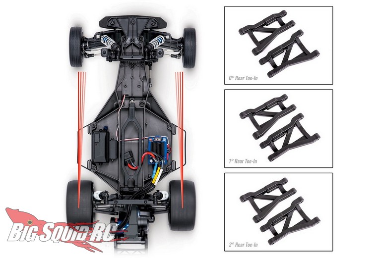 Traxxas Reduced Toe Suspension Arms Drag Racing