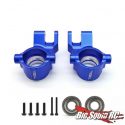 Treal Aluminum Frong Steering Knuckles for the Traxxas Sledge - Blue