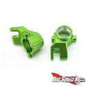 Treal Aluminum Frong Steering Knuckles for the Traxxas Sledge - Green