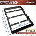 Club 5 Racing Adjustable TRX-4 Roof Rack