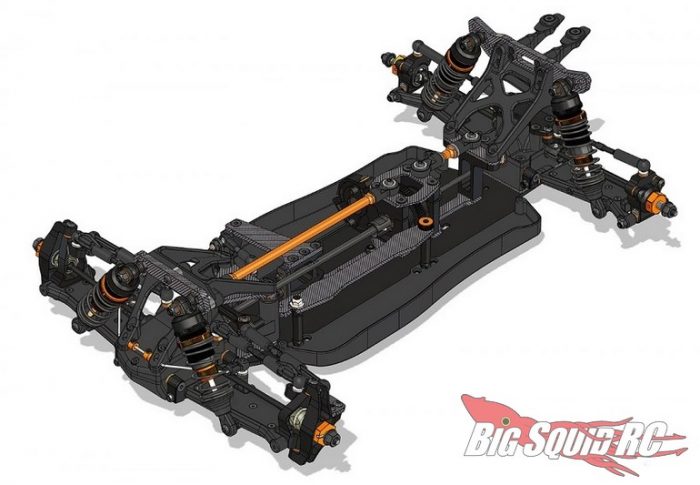 HB Racing D4 Evo3 1/10 Buggy Elettrico 4WD Competizione HBS204820