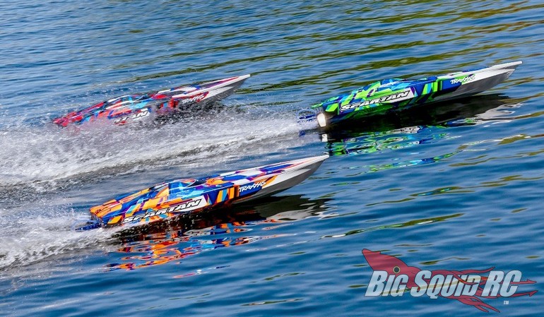 Traxxas New Colors Spartan Brushless Boat