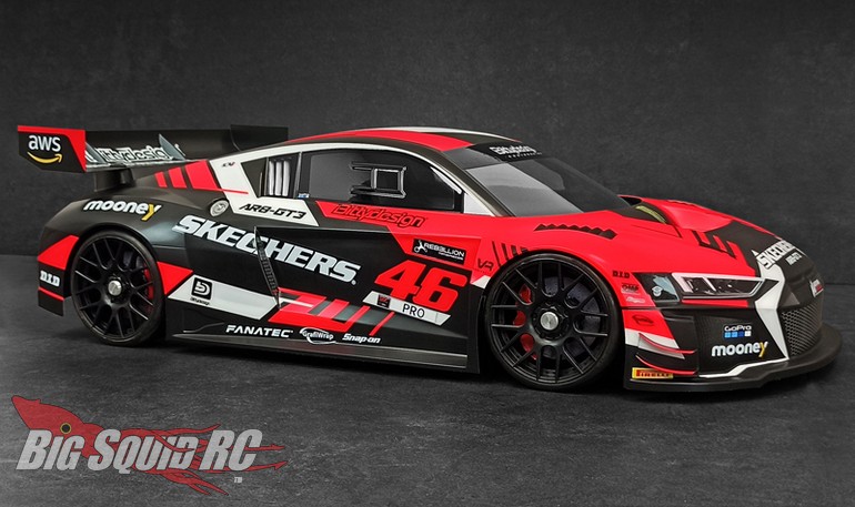 Bittydesign RC 8th Scale AR8-GT3 Clear On-Road Body