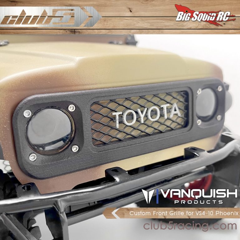 Club 5 Racing Custom Grille for the Vanquish VS4-10 Phoenix