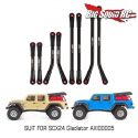 Injora High Clearance Stainless Steel Links - Jeep Gladiator