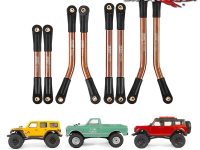 Injora High Clearance Stainless Steel Links - Wrangler C10 Bronco