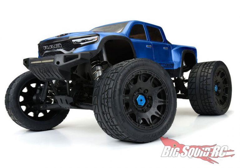 Pro-Line Pre-Mounted 6th Menace HP Belted 5.7 MT Tires