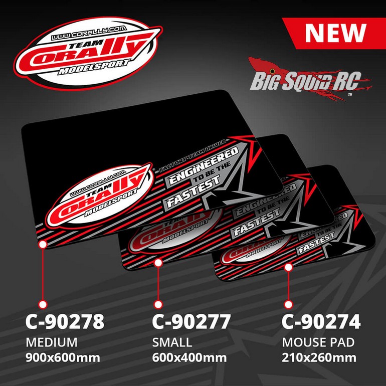 Corally - Team Corally Rubber Pit Mat