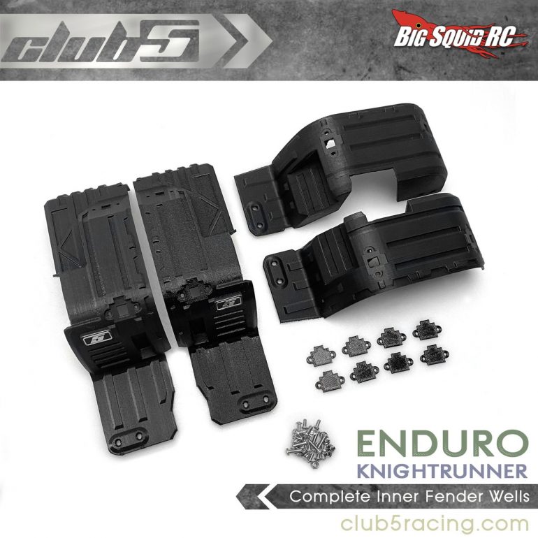 Club 5 Racing Inner Fender Set for the Element RC Enduro Knightrunner