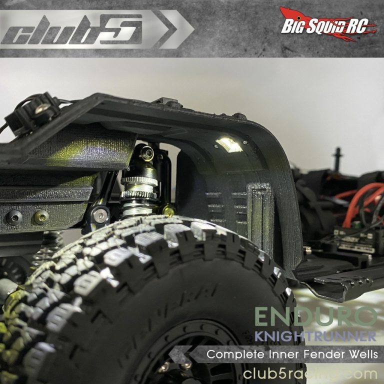 Club 5 Racing Releases an Inner Fender Set for the Element RC Enduro