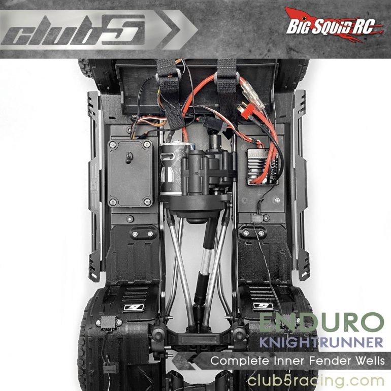 Club 5 Racing Blade Runner Rock Sliders - Stainless Steel | Enduro ECTO Specific Fit