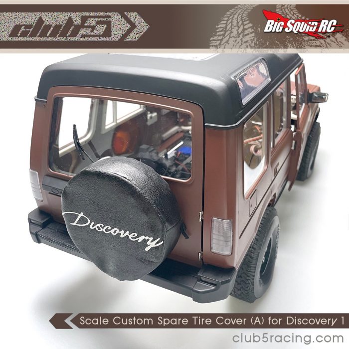 Club 5 Racing Land Rover Discovery Spare Tire Covers « Big Squid RC