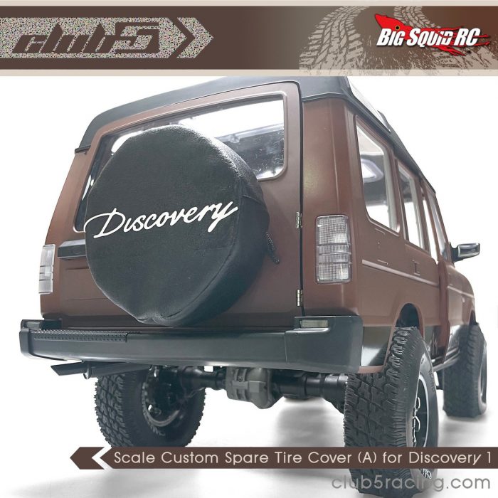 Club 5 Racing Land Rover Discovery Spare Tire Covers « Big Squid RC
