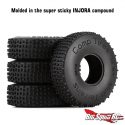 Injora 1-inch Comp Pin Multi Terrain Tires - 2