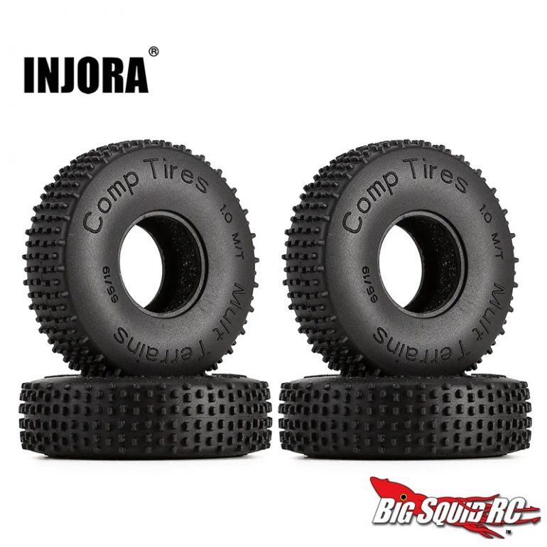 Injora 1-inch Comp Pin Multi Terrain Tires