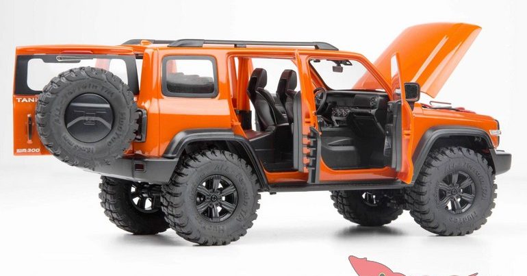 TRACTION HOBBY 1/8スケール TANK300【赤】RTR Traction Hobby 1/8 Scale Tank 300 PRO Edition 4×4 RTR