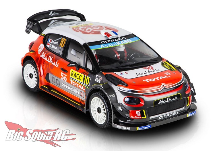 Traction Hobby RC 7th Scale Rally Citroen WRC C3
