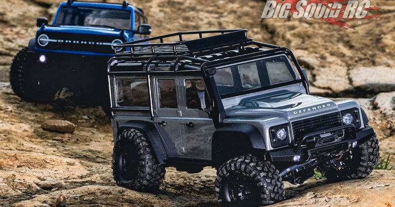 Traxxas RC 18th TRX-4M Land Rover Bronco Scale Rock Crawlers