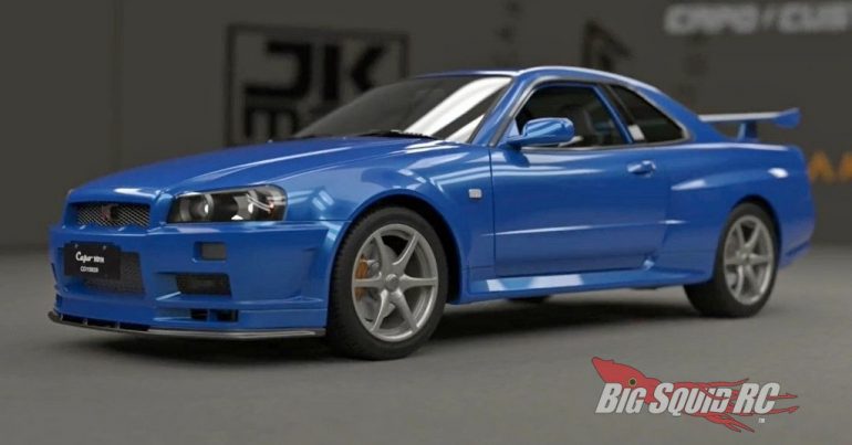 Capo Racing RC 8th Ares Skyline GTR R34 Kit