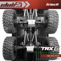 Club 5 Racing Axle Skid Plates for the TRX6 Ultimate RC Hauler - 6