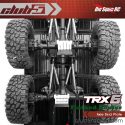 Club 5 Racing Axle Skid Plates for the TRX6 Ultimate RC Hauler - 6