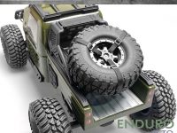 Club 5 Racing Metal Spare Tire Carrier for the Element RC Ecto