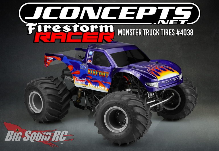 Concepts Firestorm Racer Firestorm Runner Monster Truck Tires