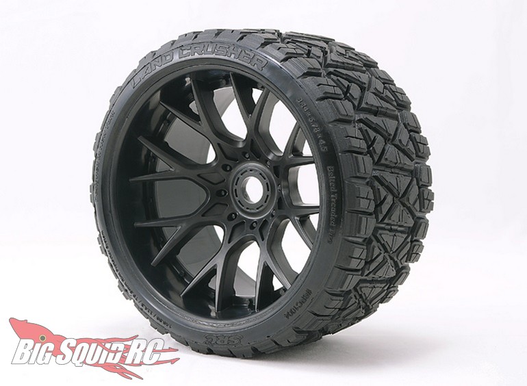 Sweep Racing 8th Land Crusher Belted Monster Truck Tires