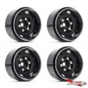 Treal Vintage 1.55 Beadlock Wheels - Black