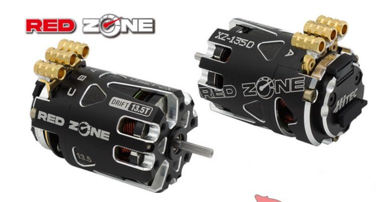 競売 Zone Red Japan Hitec XZ-D Squid Big « Motors Drift Brushless ホビーラジコン