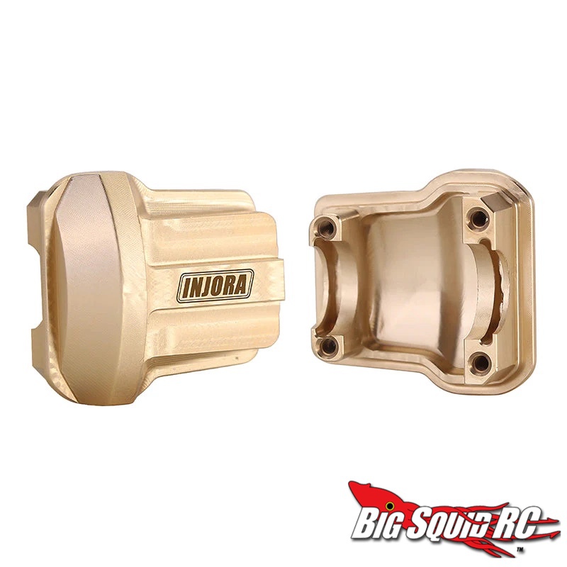 Injora 11g Brass Front and Rear Diff Covers for the TRX4M « Big