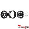 Injora 6-spoke 1-inch Aluminum Beadlock Wheels - 2