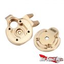 Injora Brass Portal Cover Steering Knuckle Set for UTB18