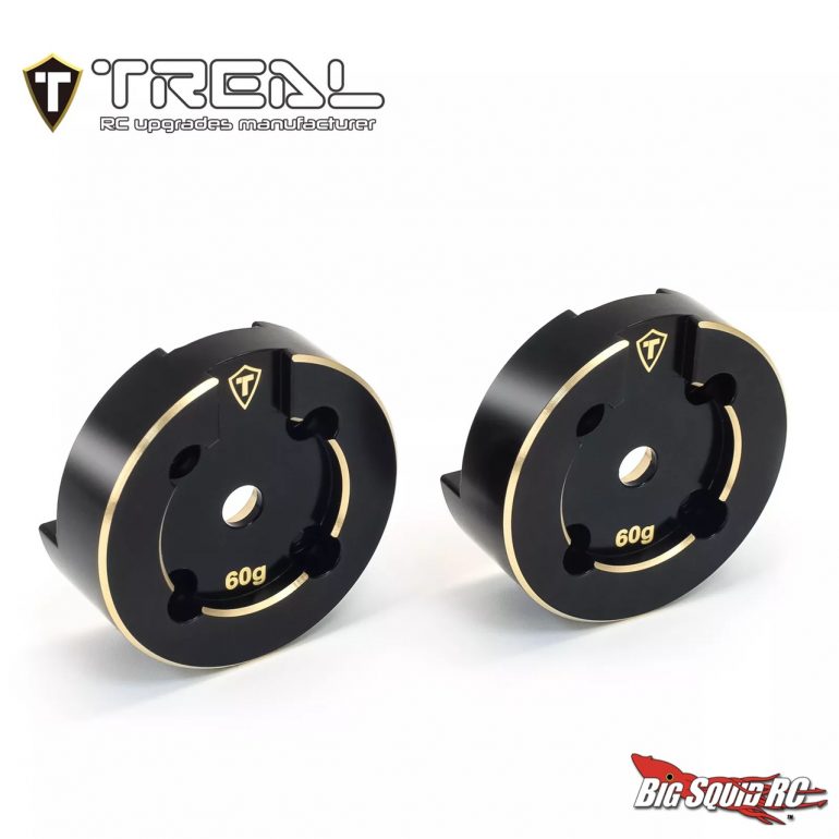 Treal Brass Outer Portal Covers for the Axial UTB18 Capra