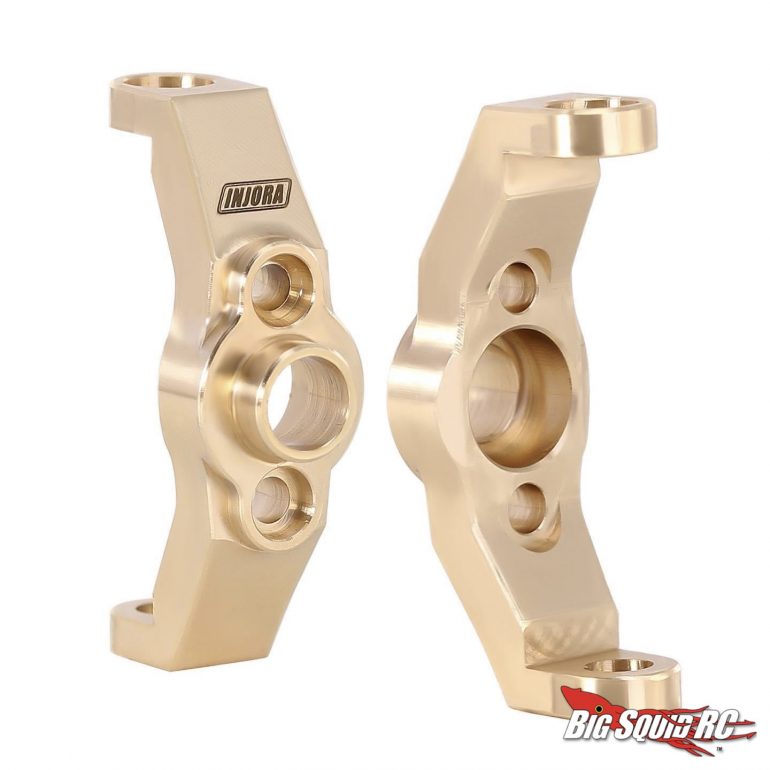 Injora 4g Brass Caster Block C-Hubs for the TRX-4M