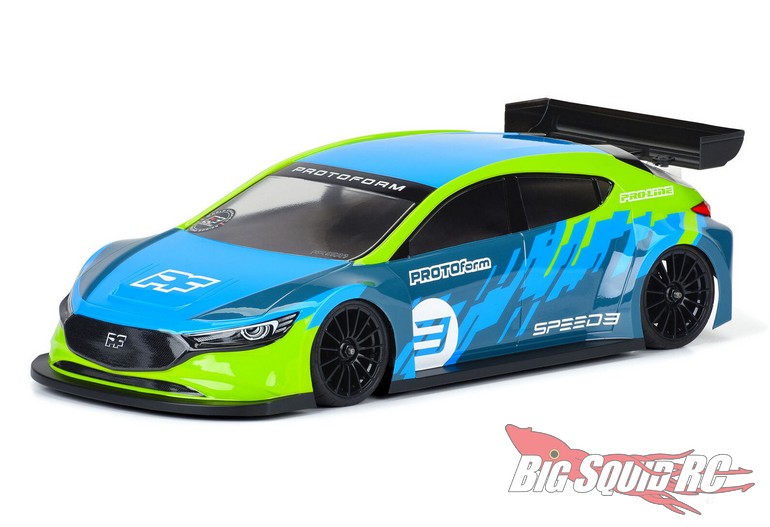 PROTOform Speed3 Clear Body 190mm FWD Touring Cars