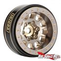 Injora 1.0 Plus Brass Beadlock Wheels - 12-spoke