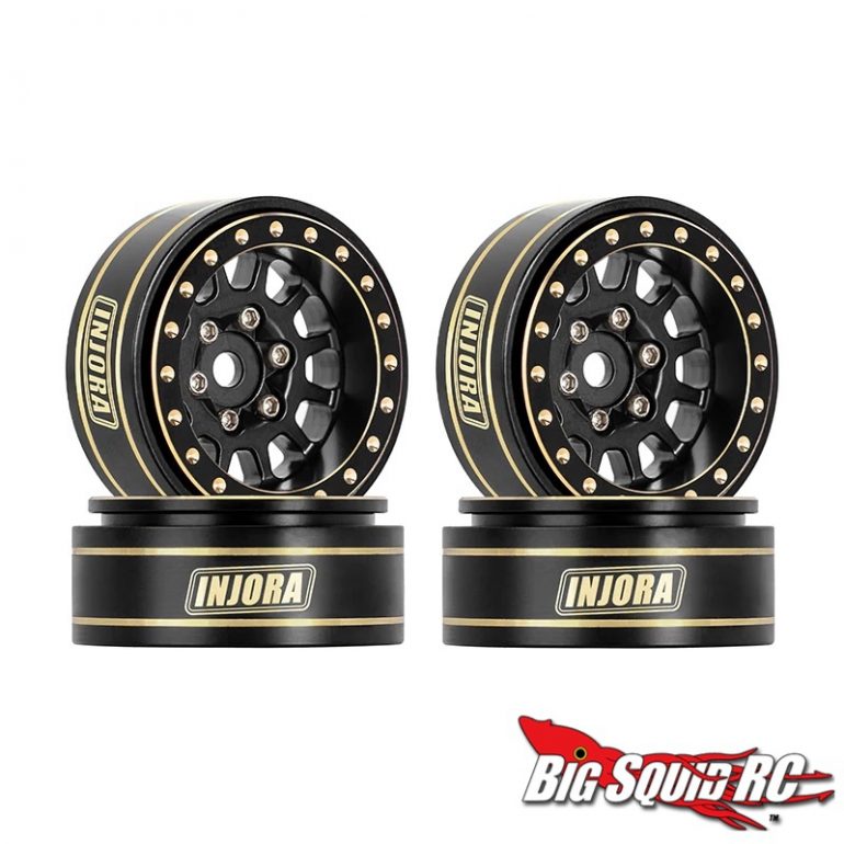 Injora 1.0 Plus Brass Beadlock Wheels - 12-spoke