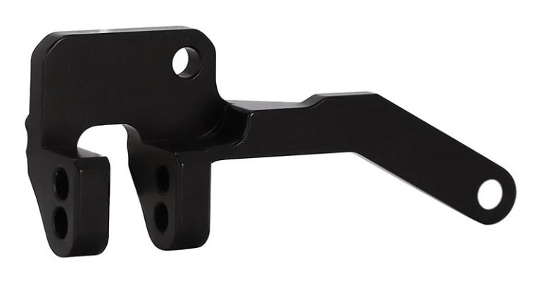 CNC CENTER GEAR Box Mount Aluminum Skid Plate For 1/10 Traxxas TRX-4 RC