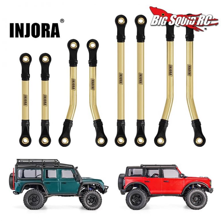 Injora TRX-4M Brass Suspension Link Set