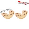 Injora Brass Portal Counterweights for the UTB18 Capra