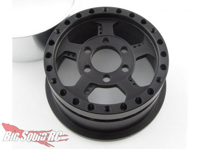 Locked Up RC 1.9″ Shadow SLW Internal Black Positive Offset Wheels