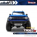 Club 5 Racing Metal Front Skid Plate for Traxxas TRX-4M