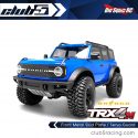 Club 5 Racing Metal Front Skid Plate for Traxxas TRX-4M