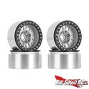 Injora Deep Dish Aluminum 10mm Offset Beadlock Wheels