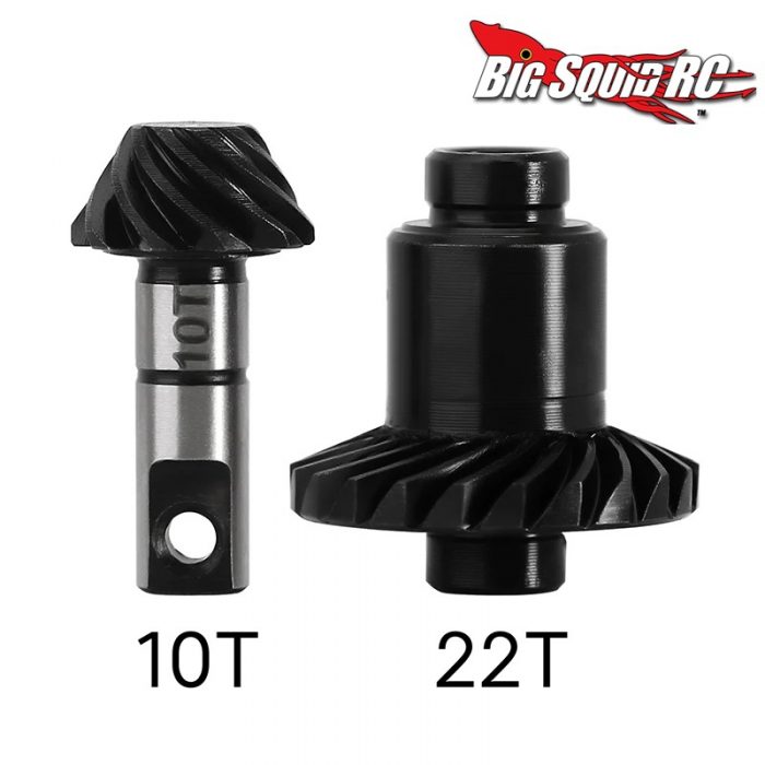 Injora Standard, Overdrive, and Underdrive Steel Helical Gears for the