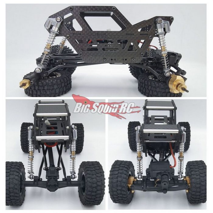 Powerhobby 1/24 58mm Aluminum Long Travel Shocks for the SCX24 « Big