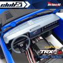 Club 5 Racing Front Interior Dash Panel for the TRX-4M