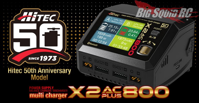 Hitec RC X2 AC Plus 800 Multi-Charger